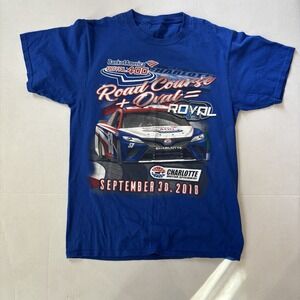 NASCAR Charlotte Motor Speedway  Roval 400 2018 T Shirt Sz Small Bank Of America